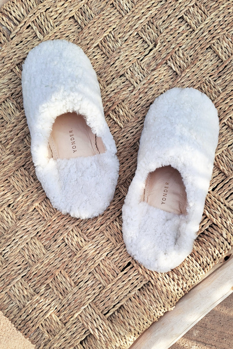 Sheepskin Babouche Slippers