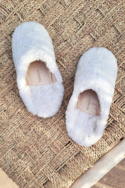 Sheepskin Babouche Slippers