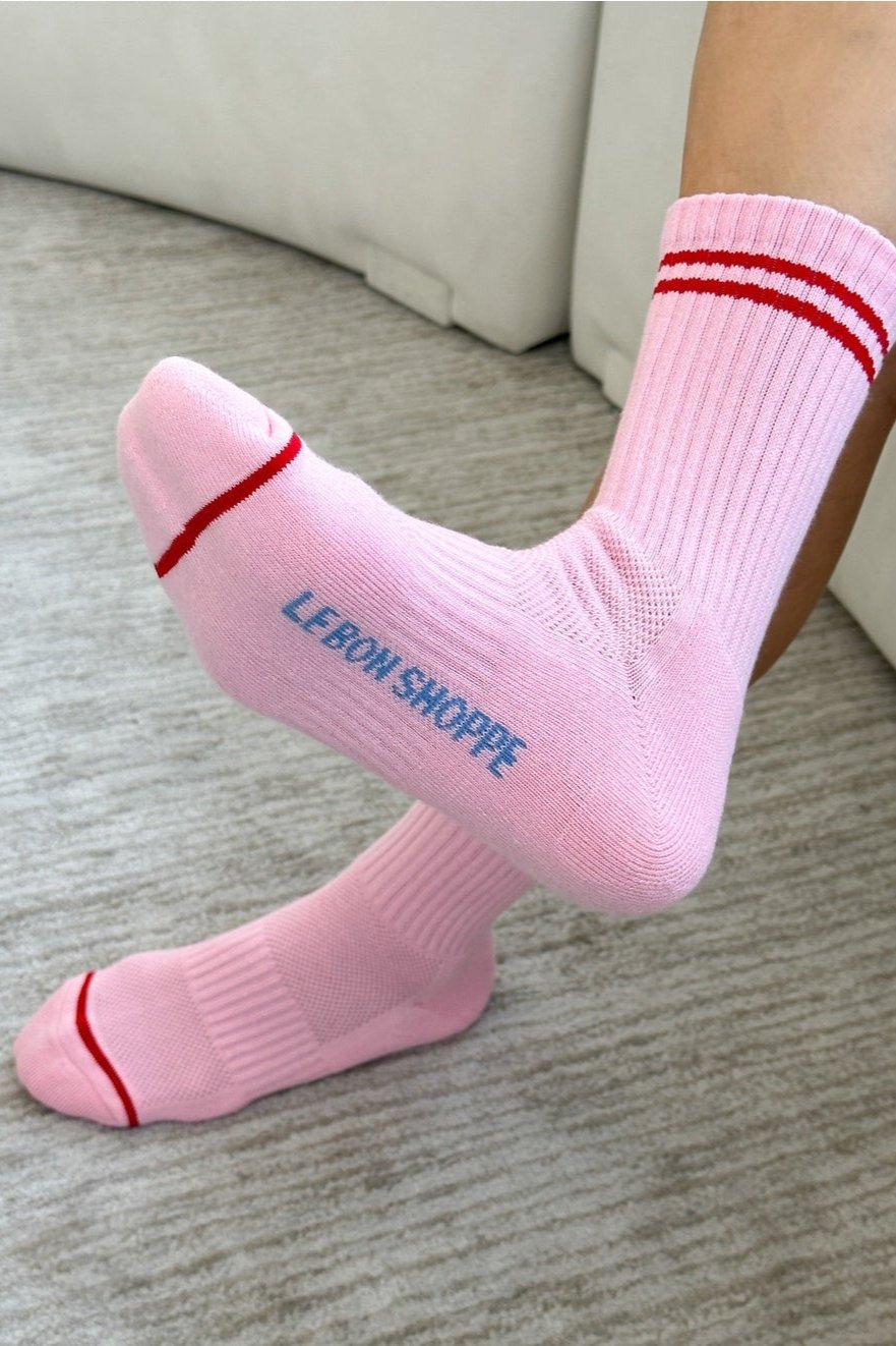 Boyfriend Sock, Amour Pink