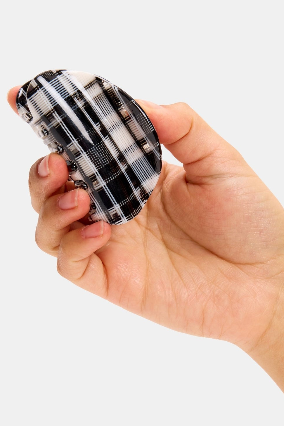 Juno Claw, Black Plaid