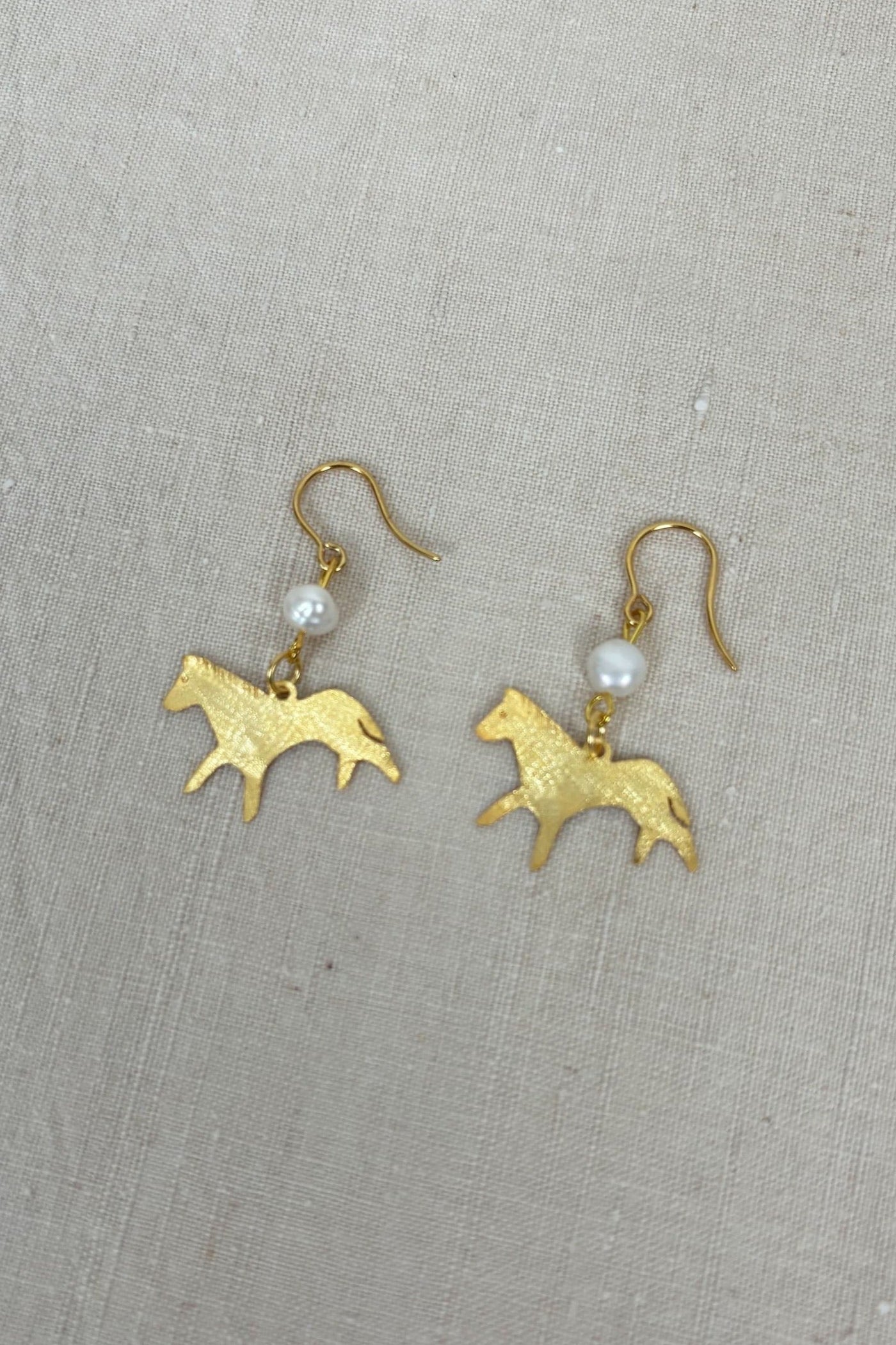 Cavallo in Pearls Earrings, Special Edition