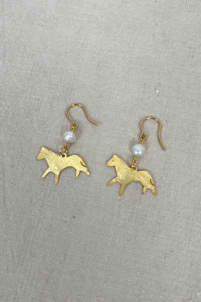 Cavallo in Pearls Earrings, Special Edition