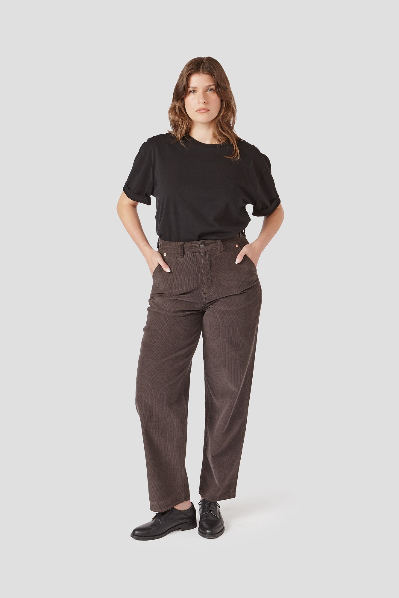 Emi Pants, Truffle