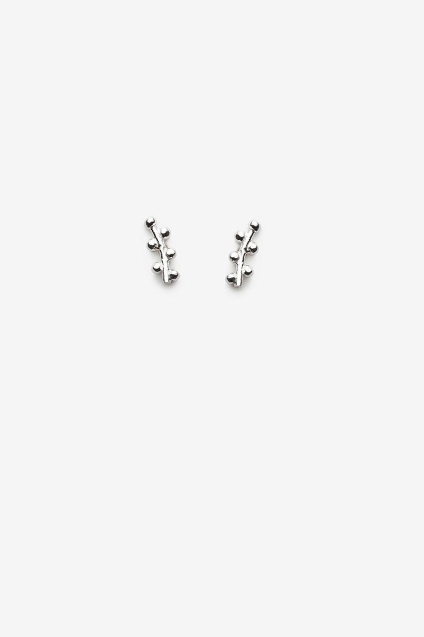 Apollo Studs, Silver