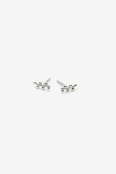 Apollo Studs, Silver