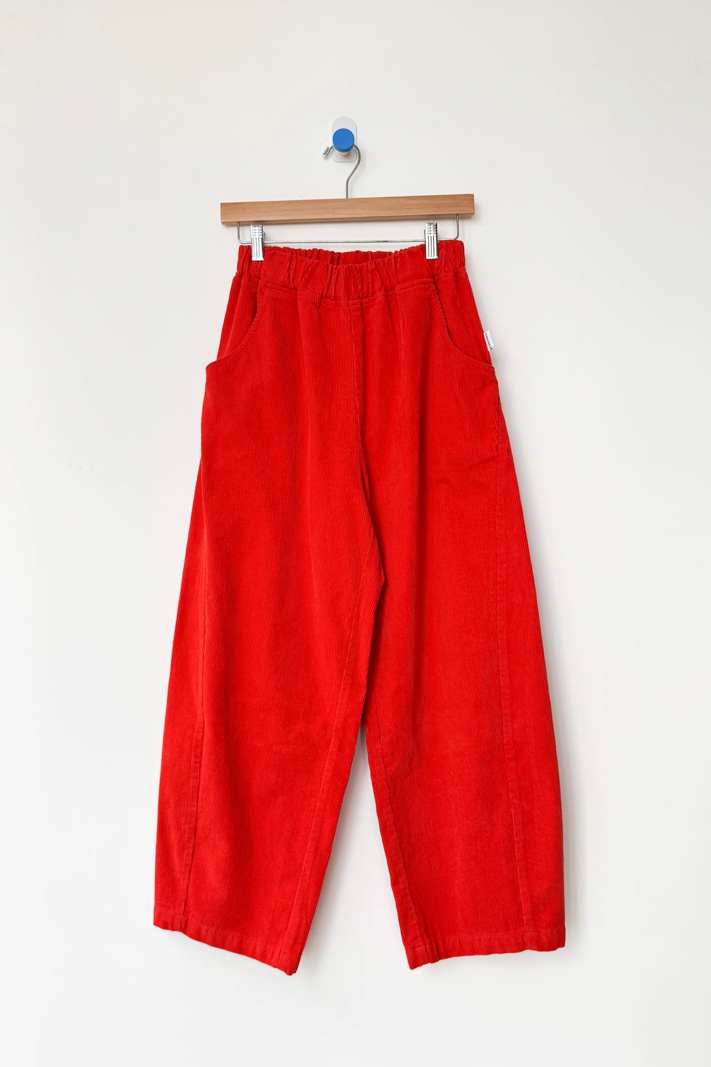 Corduroy Arc Pants, Flame
