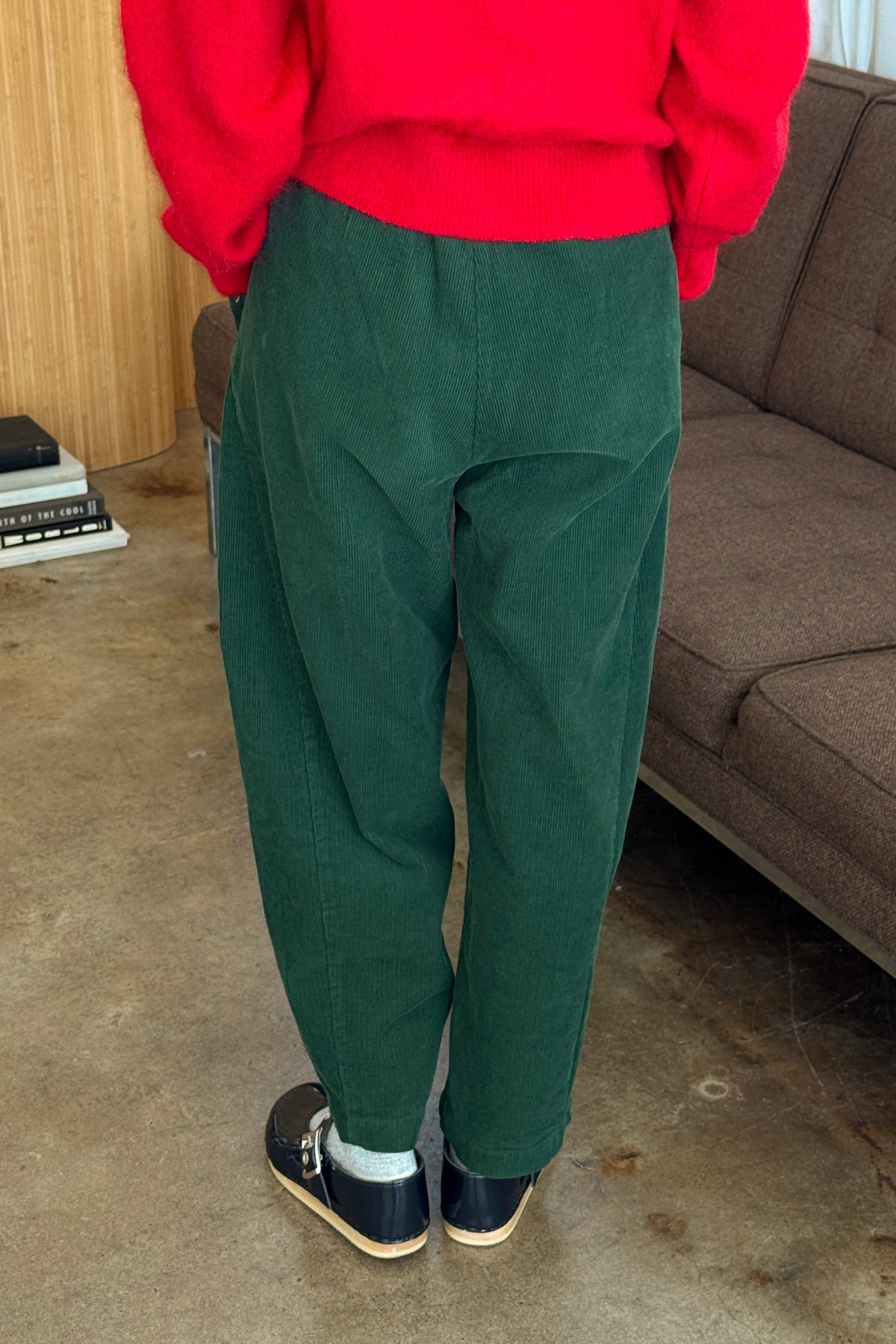 Corduroy Arc Pants, Foret