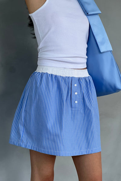 Boxer Skirt, Porter Stripe
