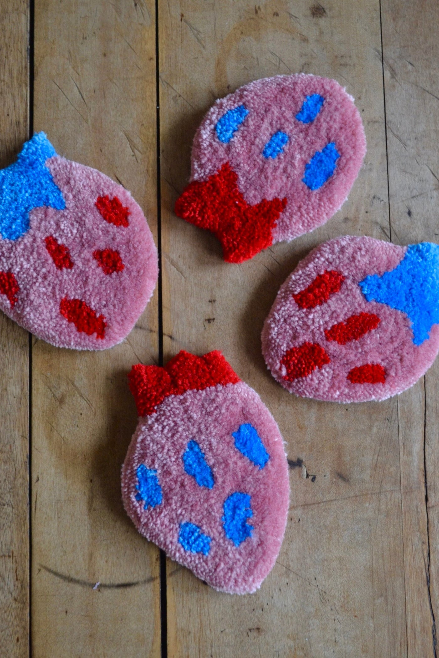 Strawberry Coasters