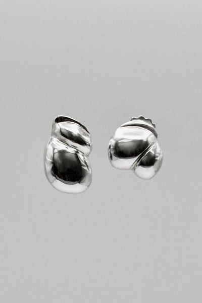 Camille Earrings, Silver