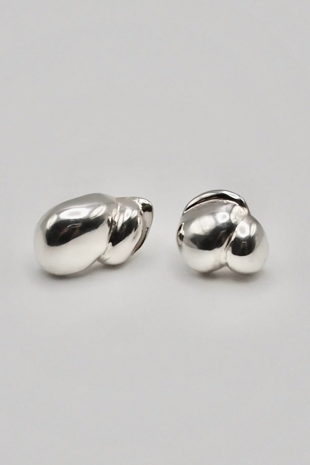 Camille Earrings, Silver