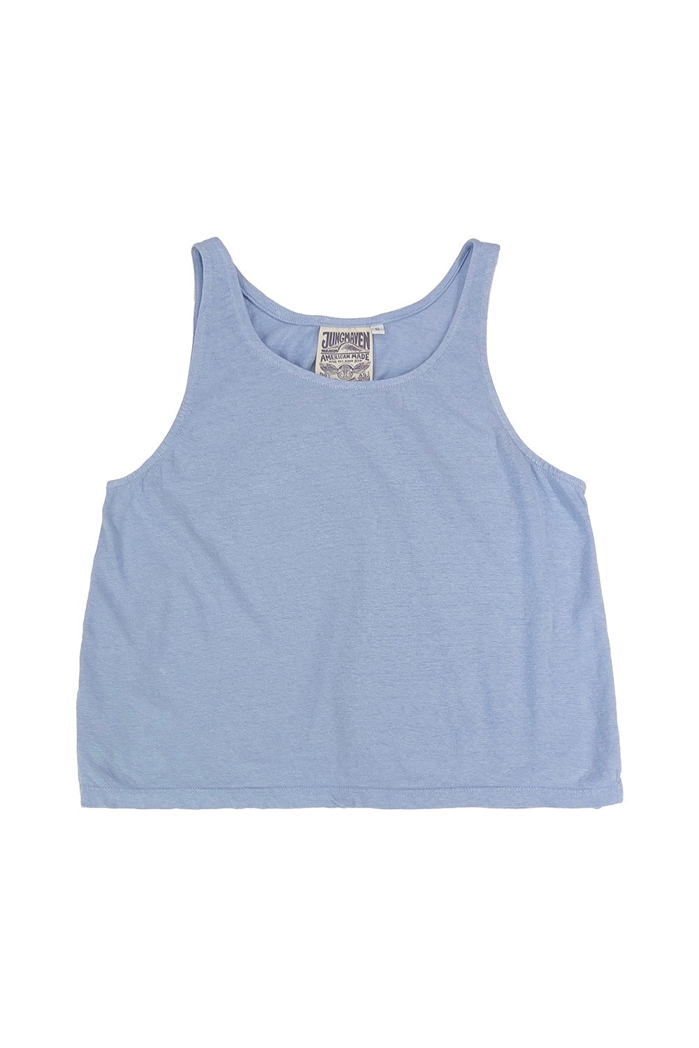 Cropped Tank, Coastal Blue