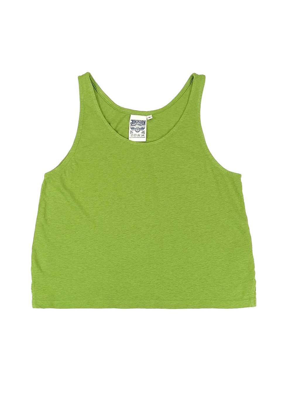 Cropped Tank, Dark Matcha