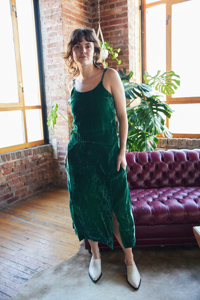 Diana Dress, Emerald