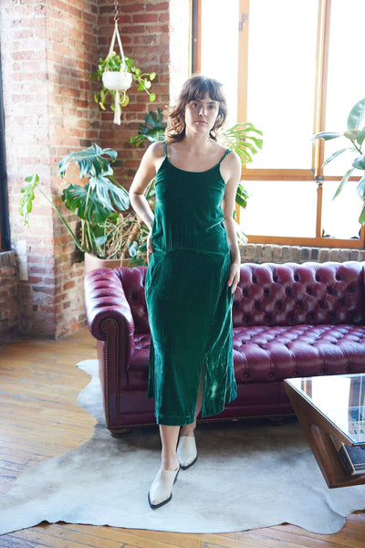 Diana Dress, Emerald