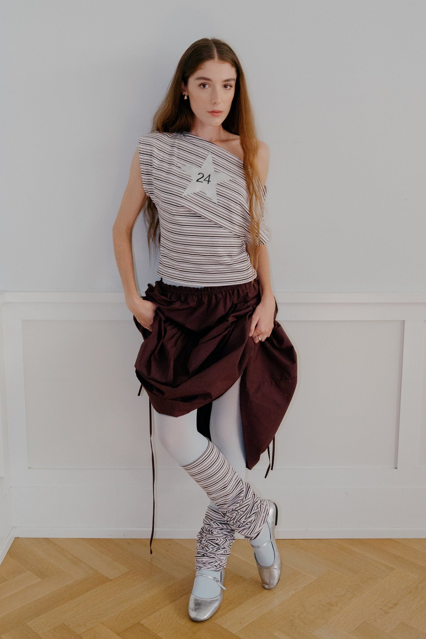 Museum Skirt, Espresso