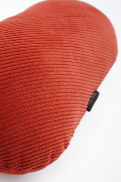 Wiggle Pillow, Red Corduroy