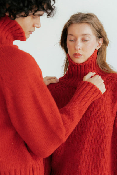 Ringo II Sweater, Holiday Red