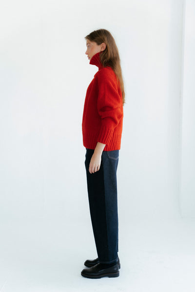 Ringo II Sweater, Holiday Red