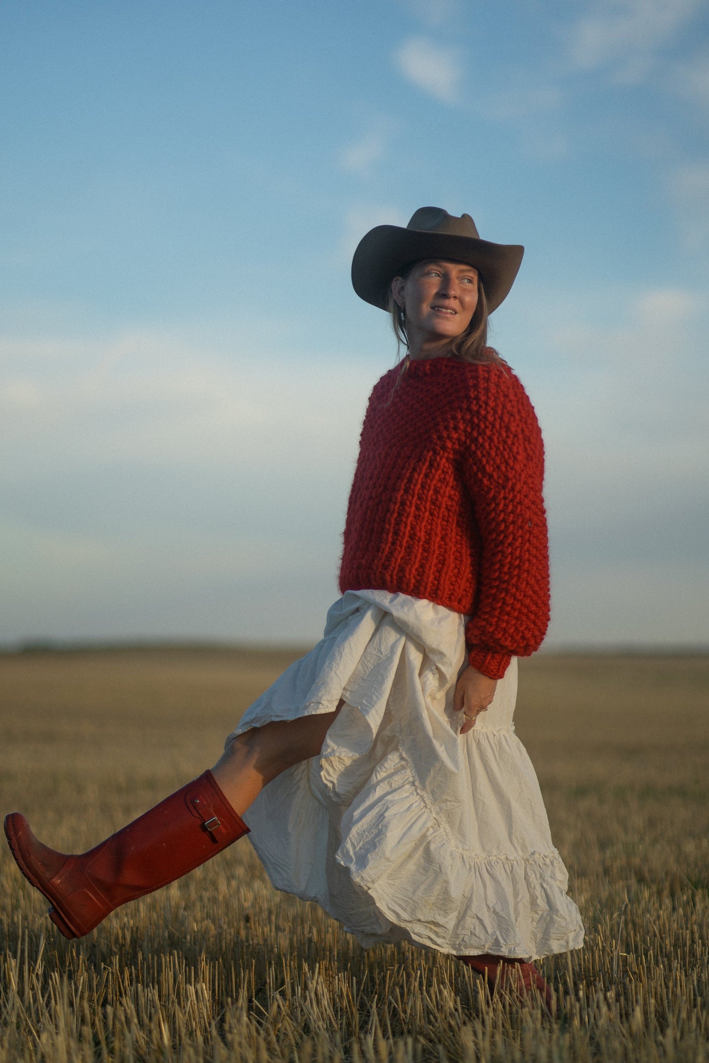 Everyday Sweater, Red