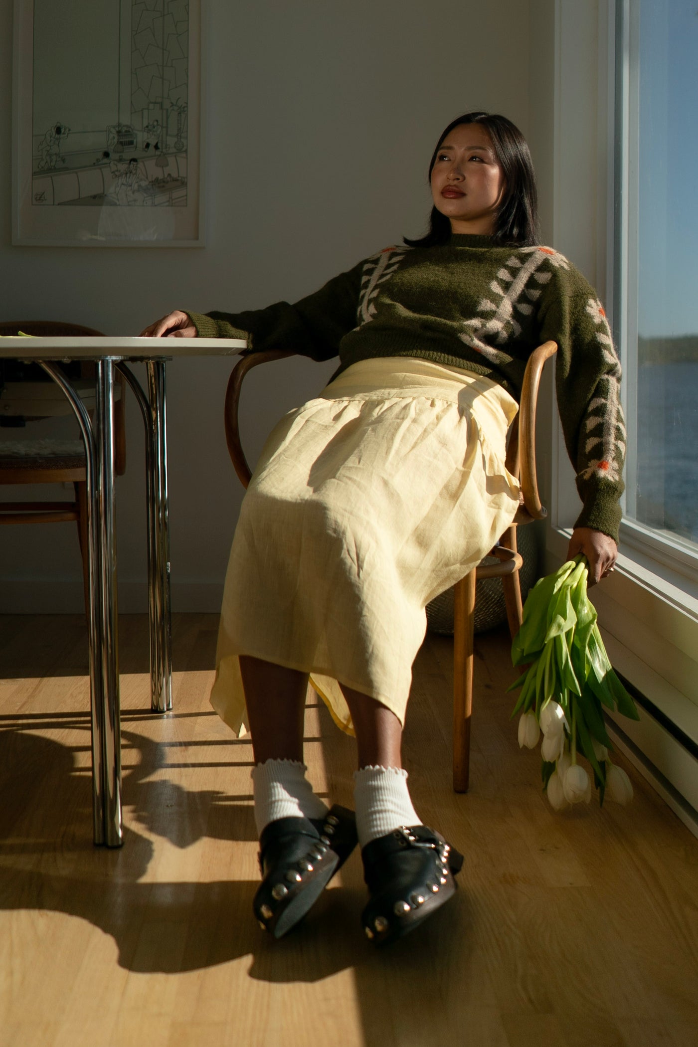 Garlin Skirt, Ana Yellow