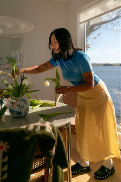 Garlin Skirt, Ana Yellow