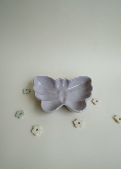 Butterfly Dish, Lavender
