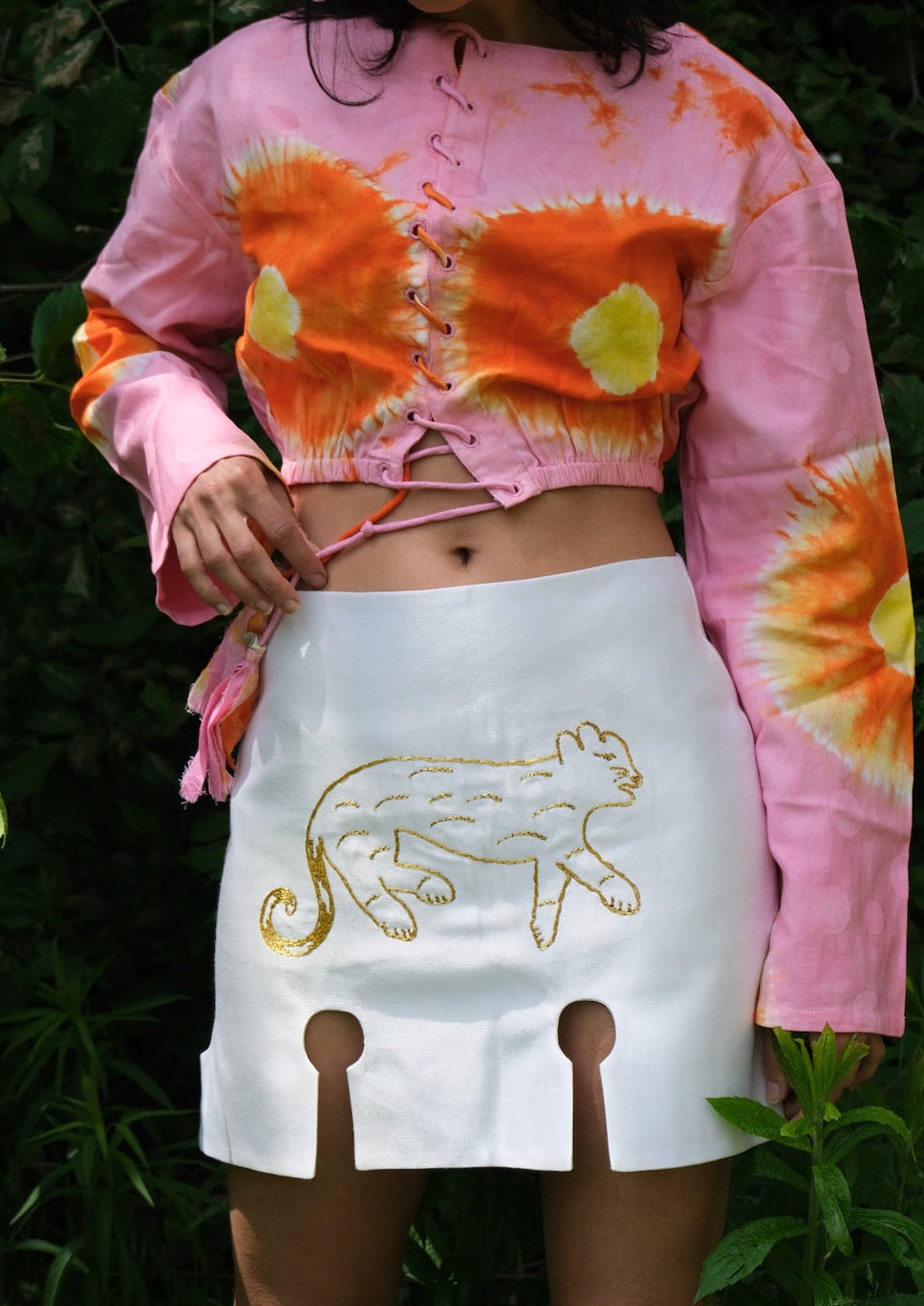 Dagged Skirt, Timur Goldwork