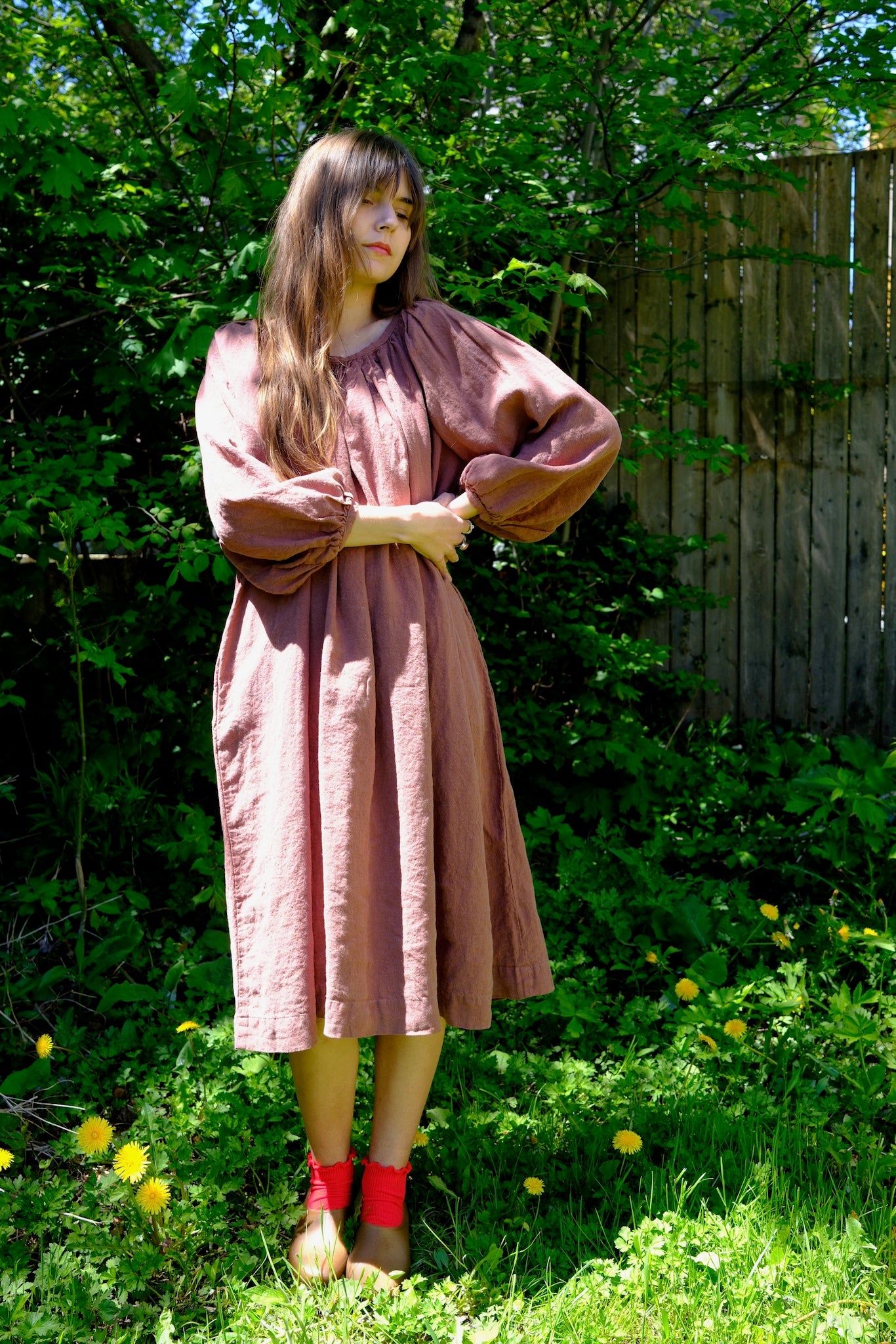 Olive Dress, Cocoa