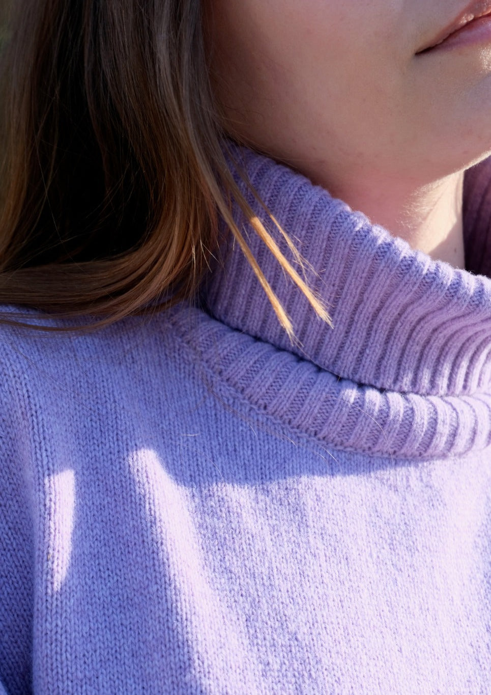 Teton Sweater, Lilac