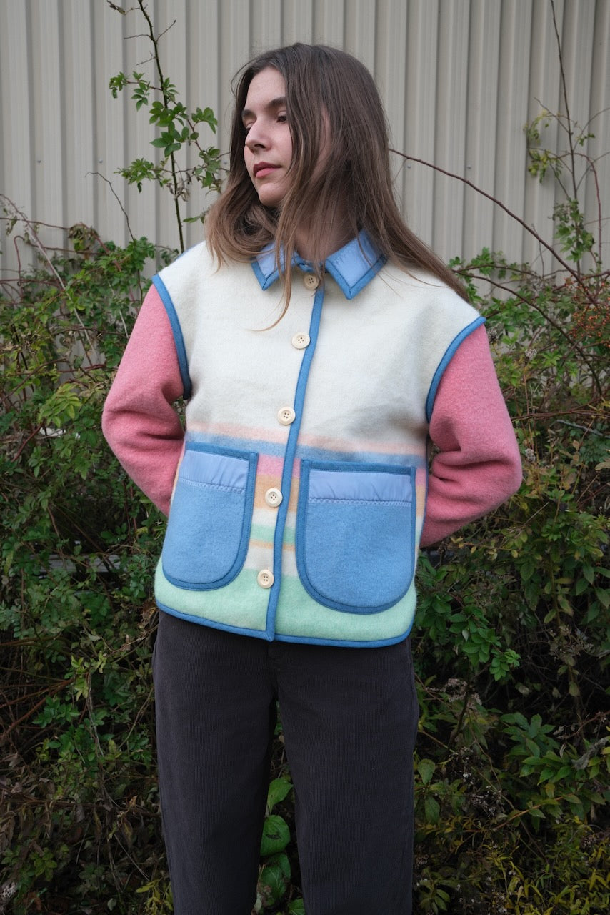 Kim Car Coat, California Sunrise