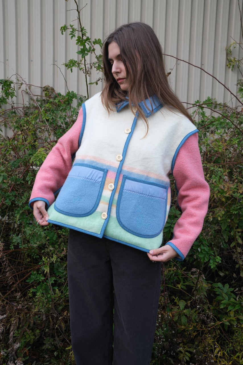 Kim Car Coat, California Sunrise