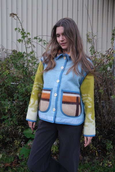 Kim Crop Coat, Autumn Ascent