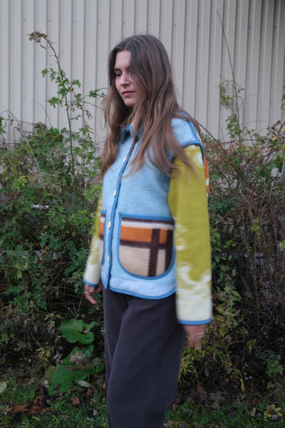 Kim Crop Coat, Autumn Ascent