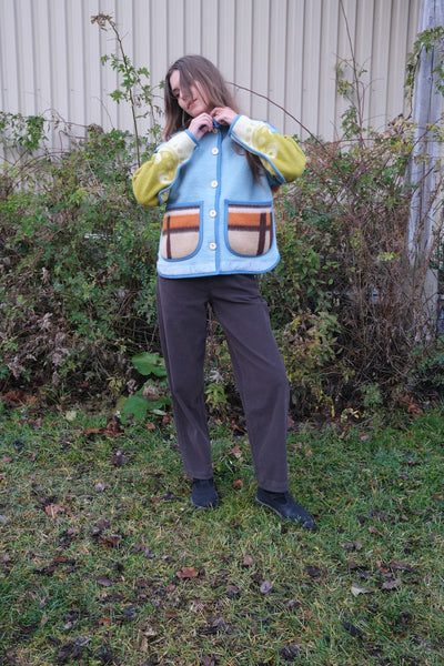 Kim Crop Coat, Autumn Ascent