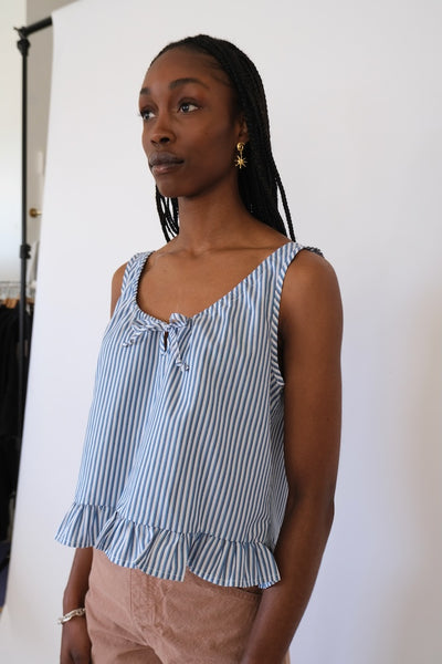 Gari Top, Blue Stripe