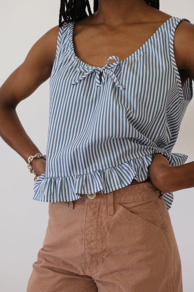 Gari Top, Blue Stripe