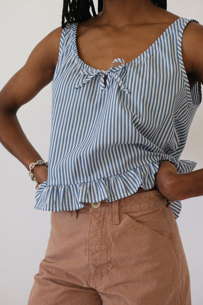 Gari Top, Blue Stripe