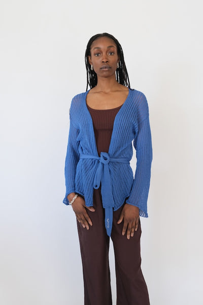 Darya Cardigan, Blue