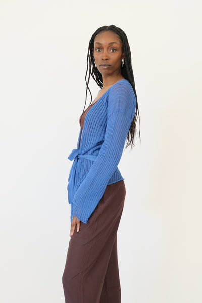 Darya Cardigan, Blue