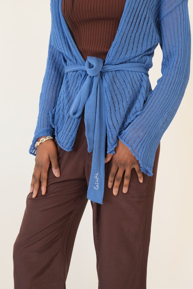 Darya Cardigan, Blue