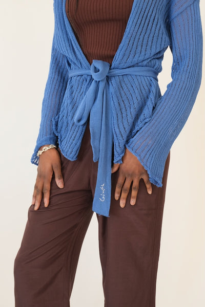 Darya Cardigan, Blue