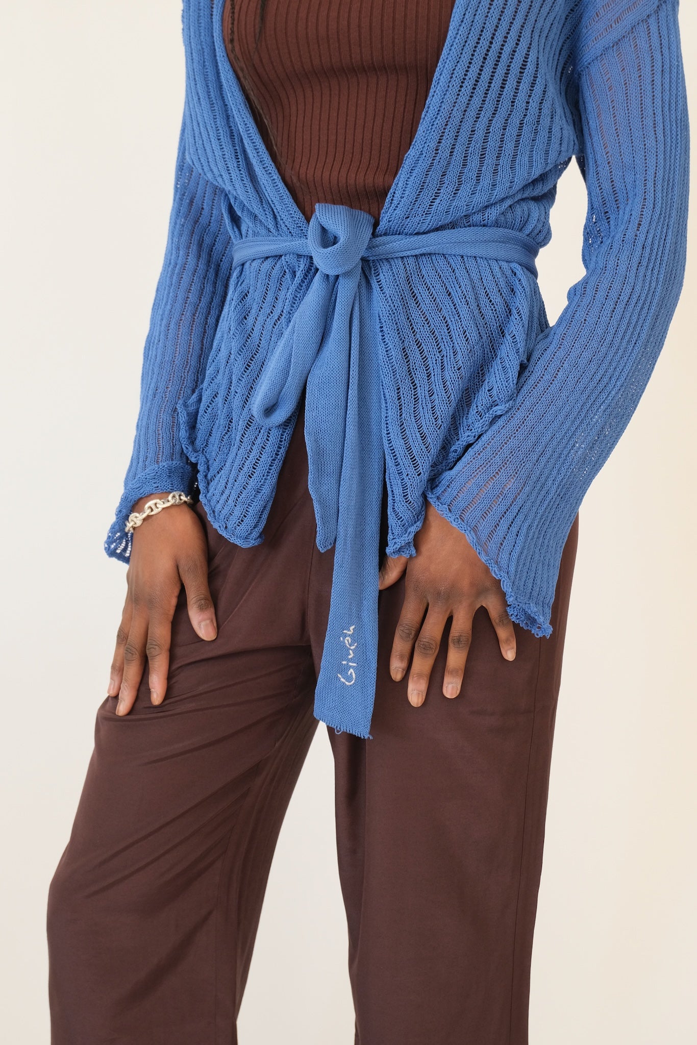 Darya Cardigan, Blue