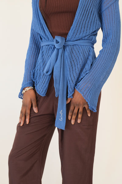 Darya Cardigan, Blue
