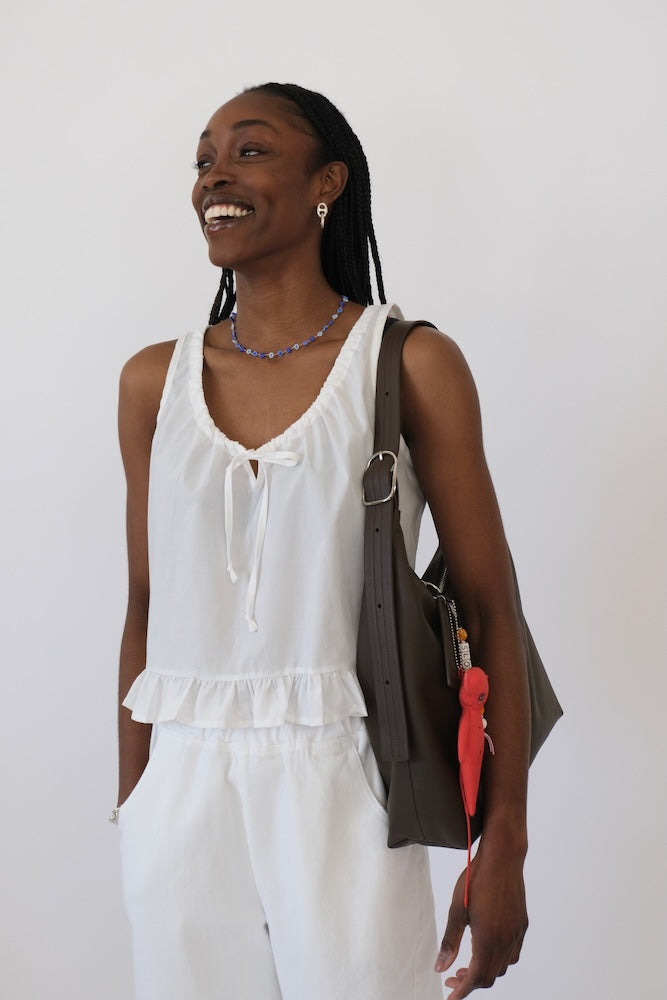 Gari Top, White
