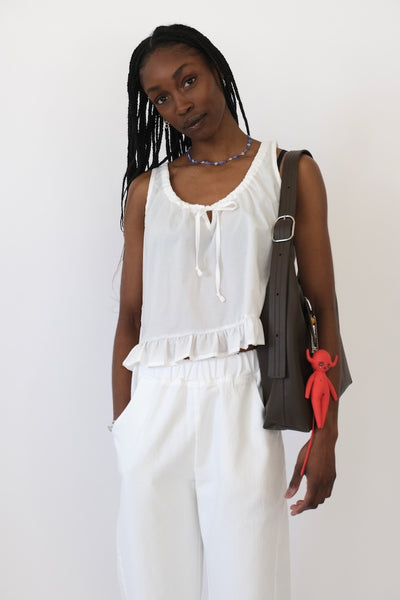 Gari Top, White