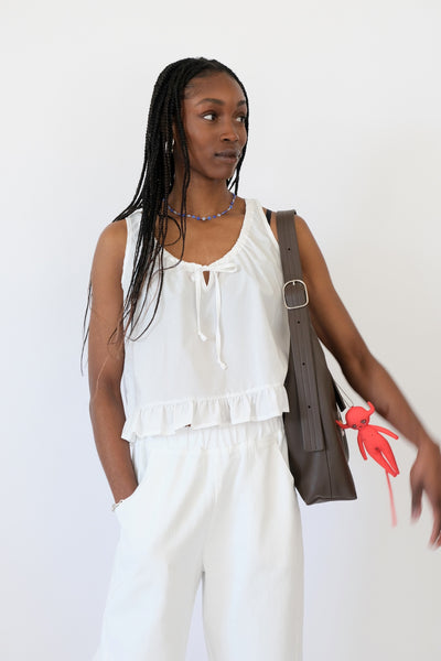 Gari Top, White