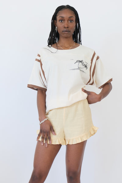 Baxter Short, Yellow Linen