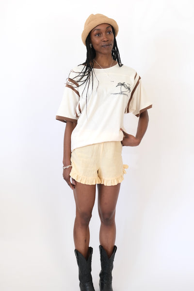 Baxter Short, Yellow Linen