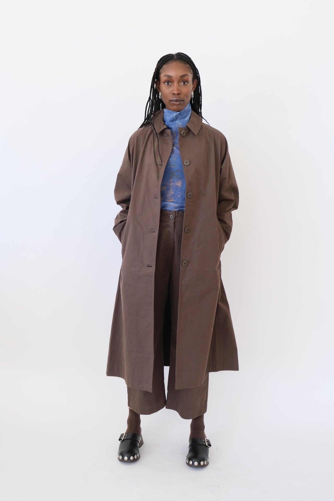 Trench, Dark Taupe